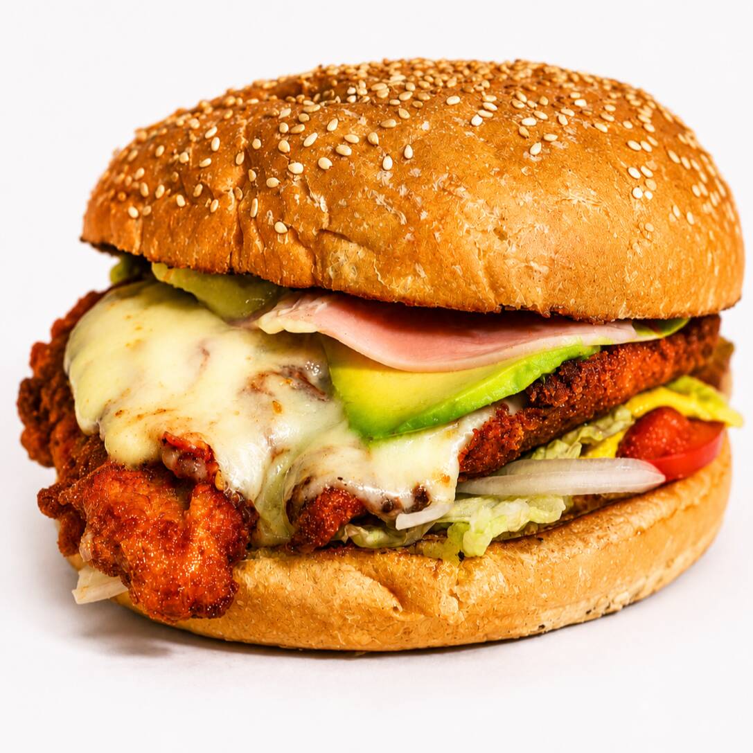 Hamburguesa de Milanesa de Pollo