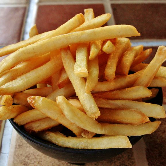 Papas A la Francesa con Queso de nachos