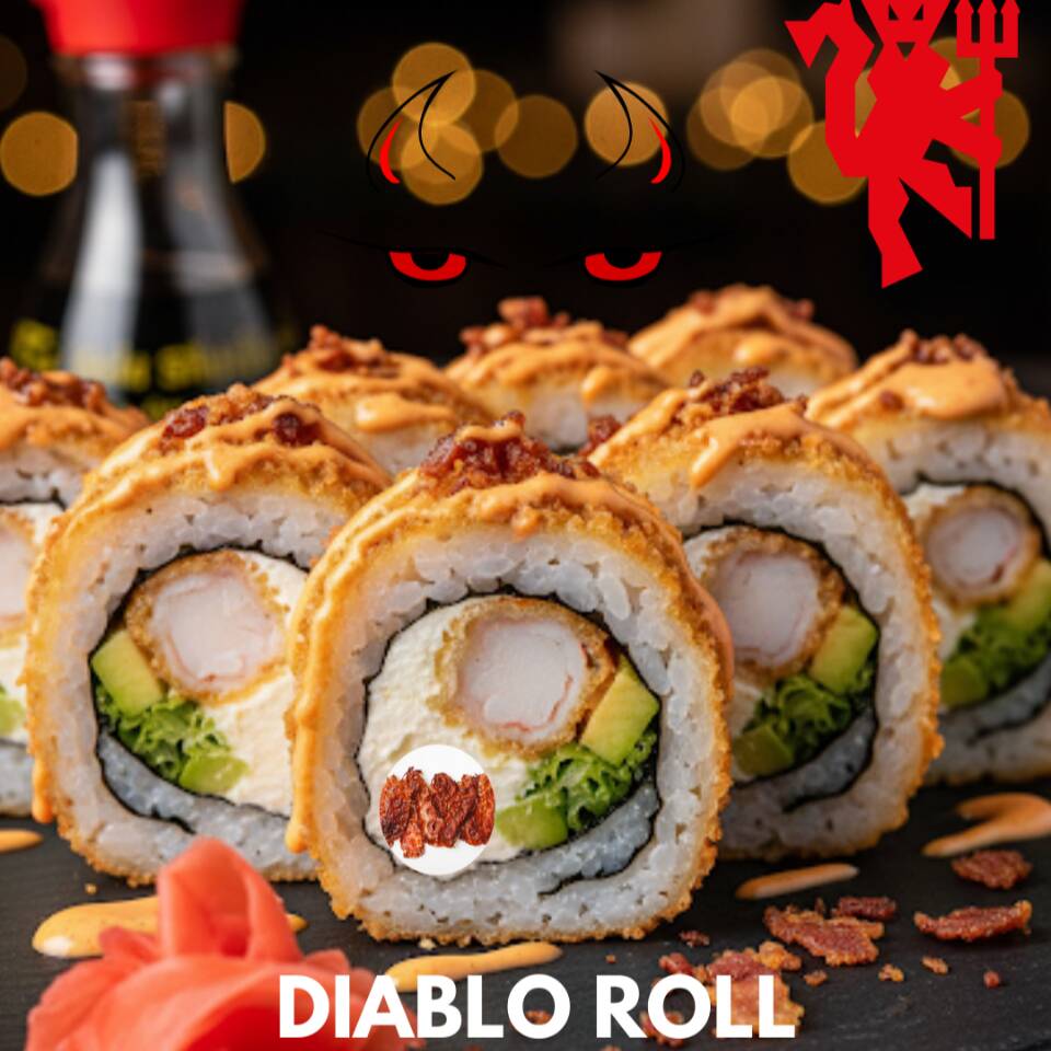 👺 Oni Roll  🥑🦐🧀🥓