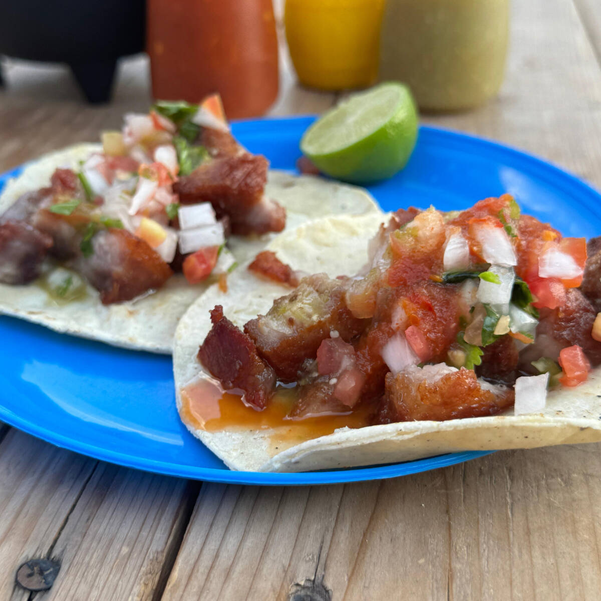 Taco de Chicharron