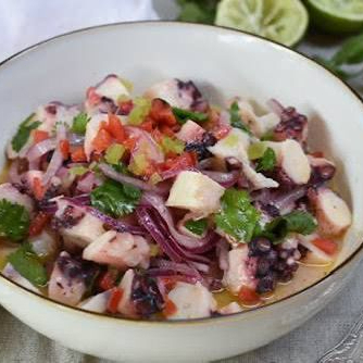 Ceviche de Pulpo Grande