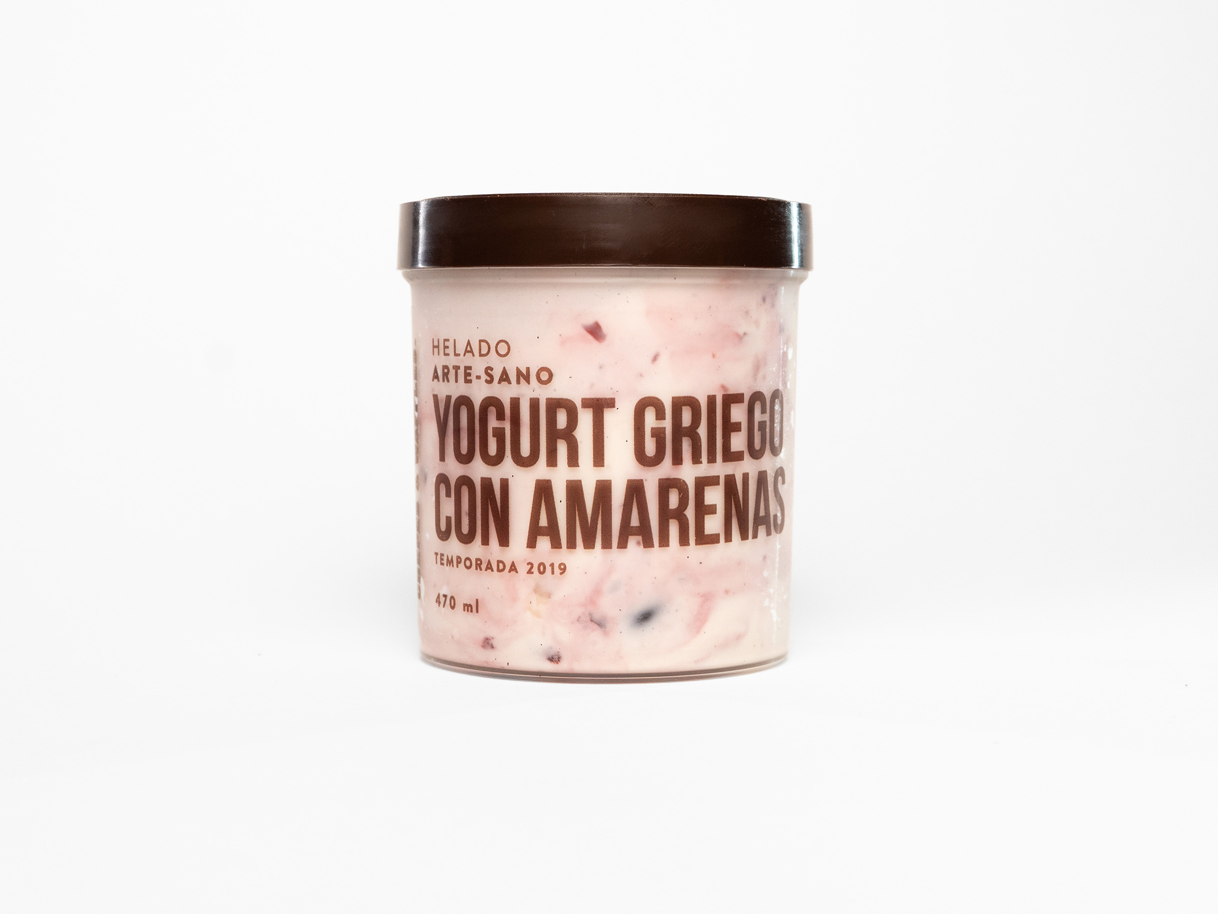 Yogurt Griego con Amarenas (470 ml)
