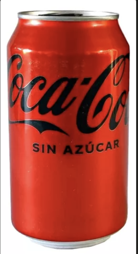 Coca Cola sin azucar 355ml