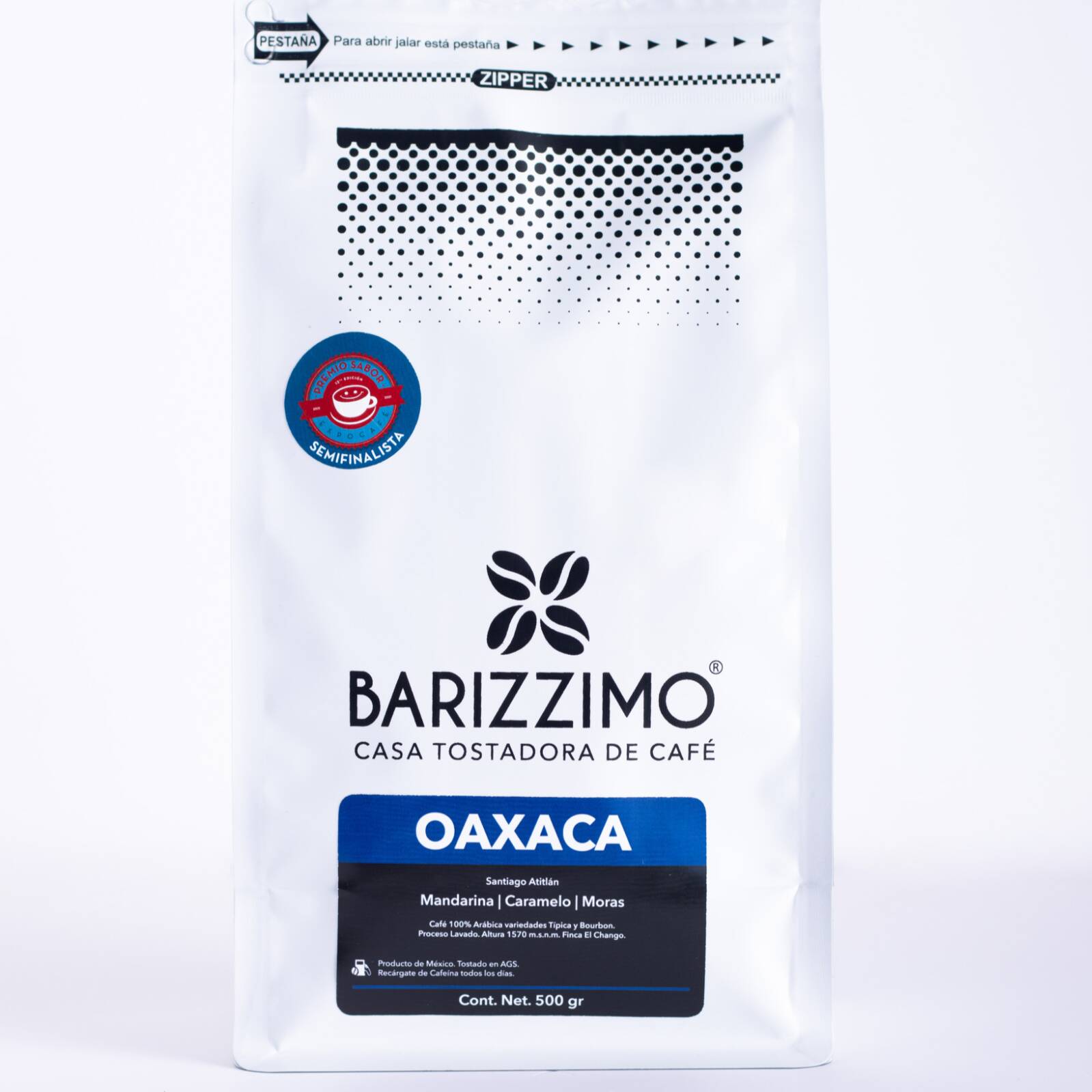 Café en Grano Oaxaca Medio Kilo