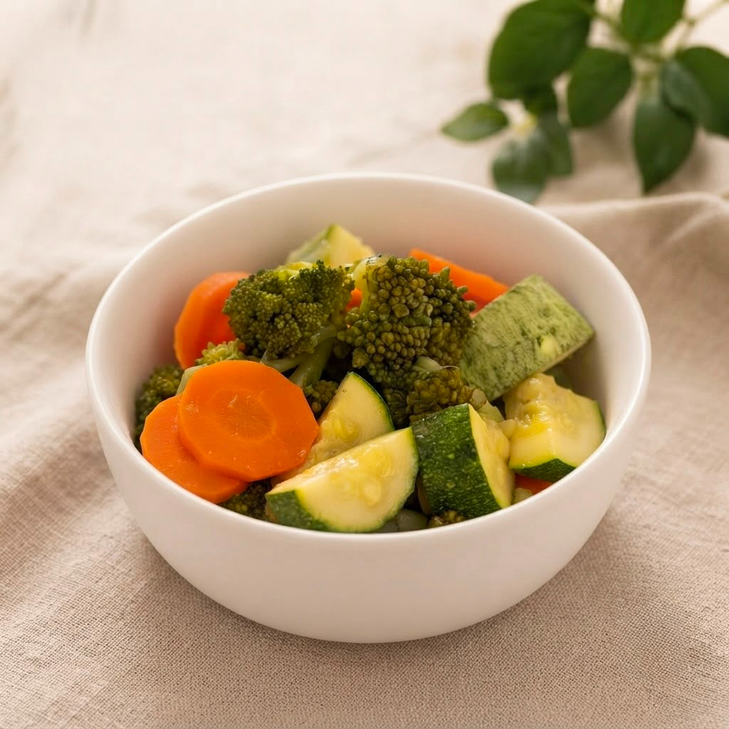 Verduras al vapor