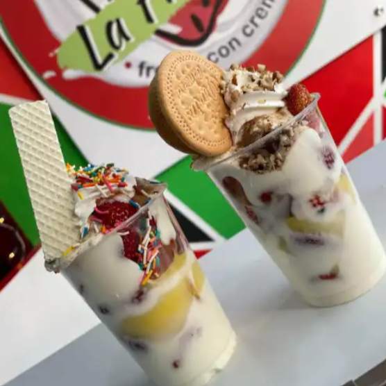 Fresas con Rompope Medianas
