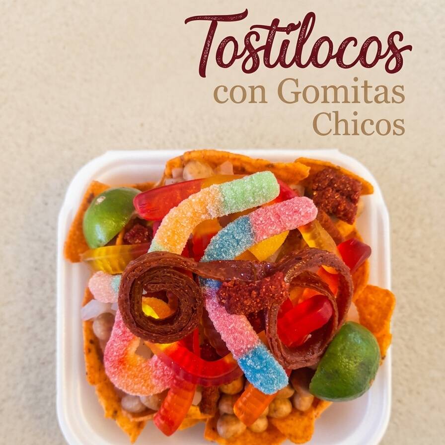 Tostilocos con Gomitas chica🌶️