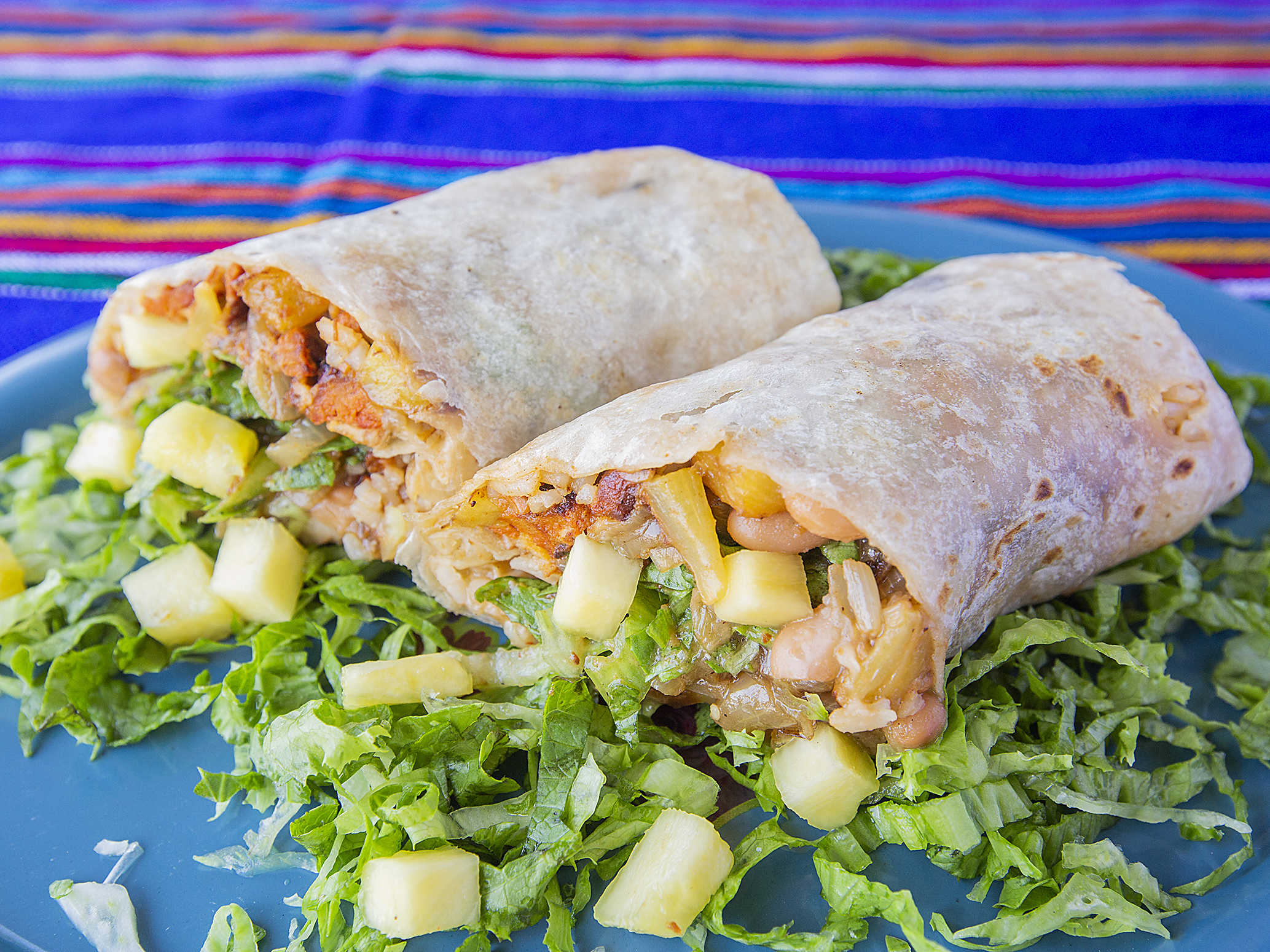 BURRITO DE CARNE AL PASTOR