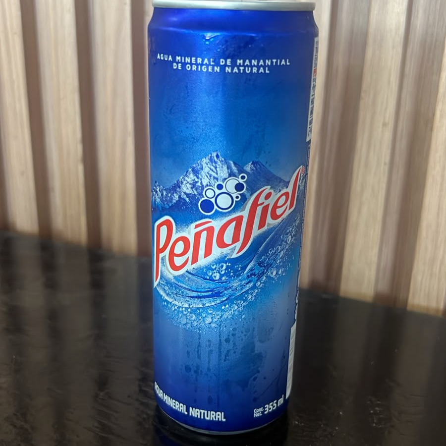 Agua Mineral Peñafiel Natural de Lata