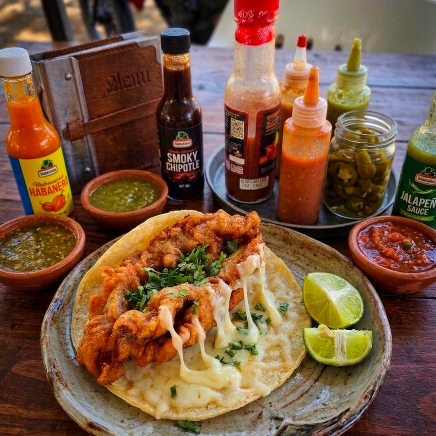 Quesadilla de Pescado Capeado