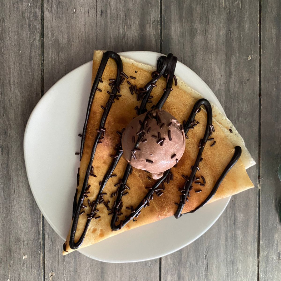 Crepa de Helado Chocolate