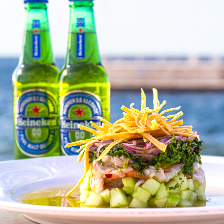 Aguachile VERDE + 2 HEINEKEN Sin Alcohol 250 Ml.