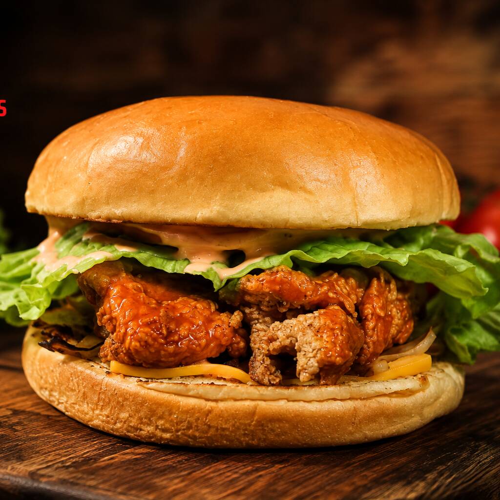 Hamburguesa #4 LA DE POLLO