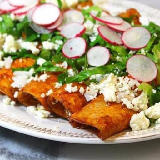 Orden Enchilada con Carne