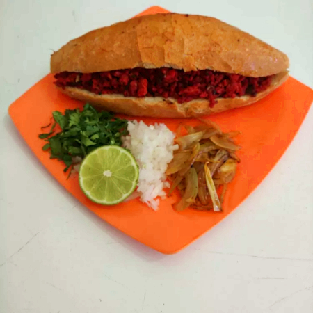 Lonche de Chorizo