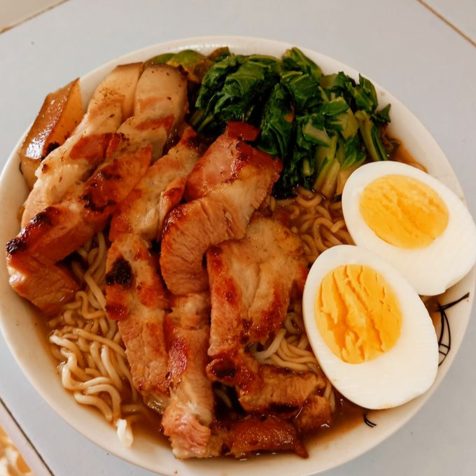 Pollo Salteado Spicy Ramen