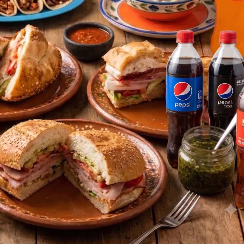 3 Tortas: Pierna, Especial y Hawaiana