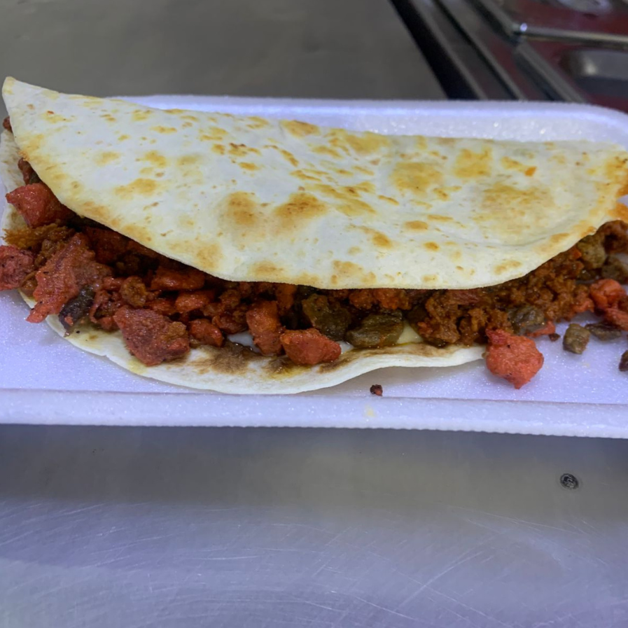 Gringa Mixta(pastor,bistec)