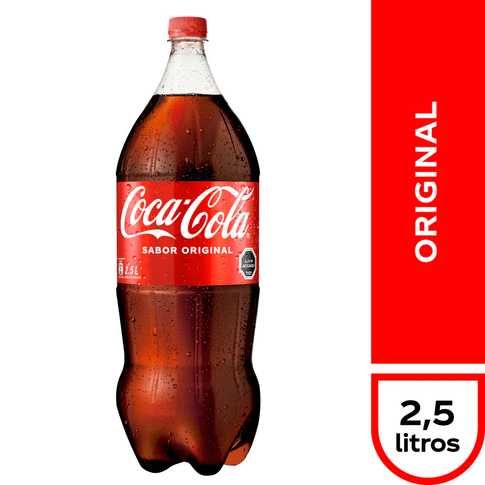 COCA 2.5 LITROS