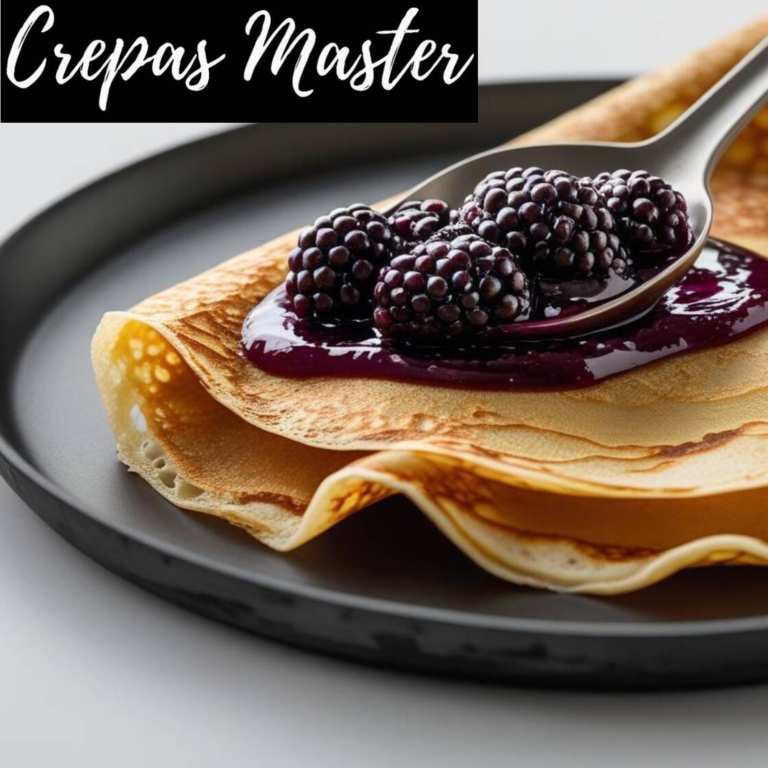 Crepa de Mermelada de Zarzamora
