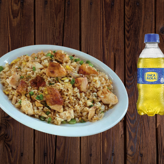 Chaufa de Pollo + Gaseosa