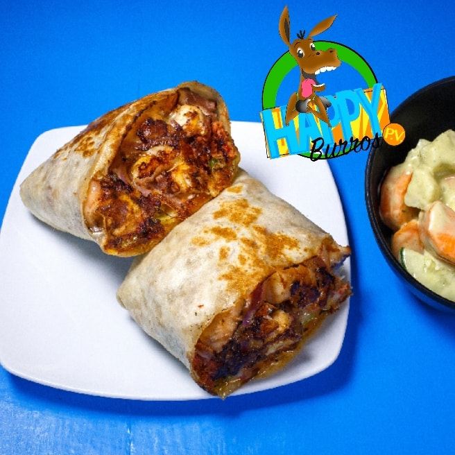 Burrita Junior de Chorizo con papas a la francesa