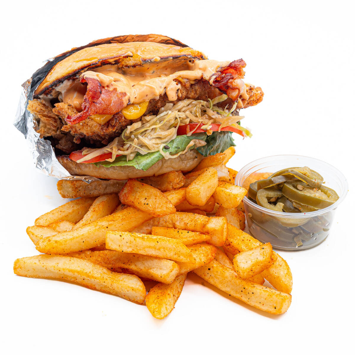 Hamburguesa Pollo Chipotle
