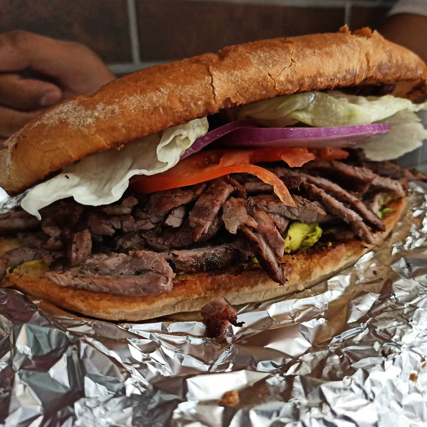 Lonche Lagunero de Chorizo