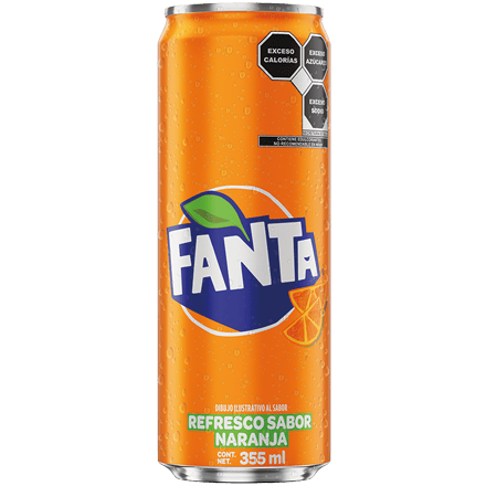 Fanta Naranja 355 ml