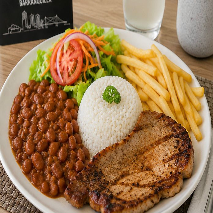 Lunch de Cerdo a la Plancha