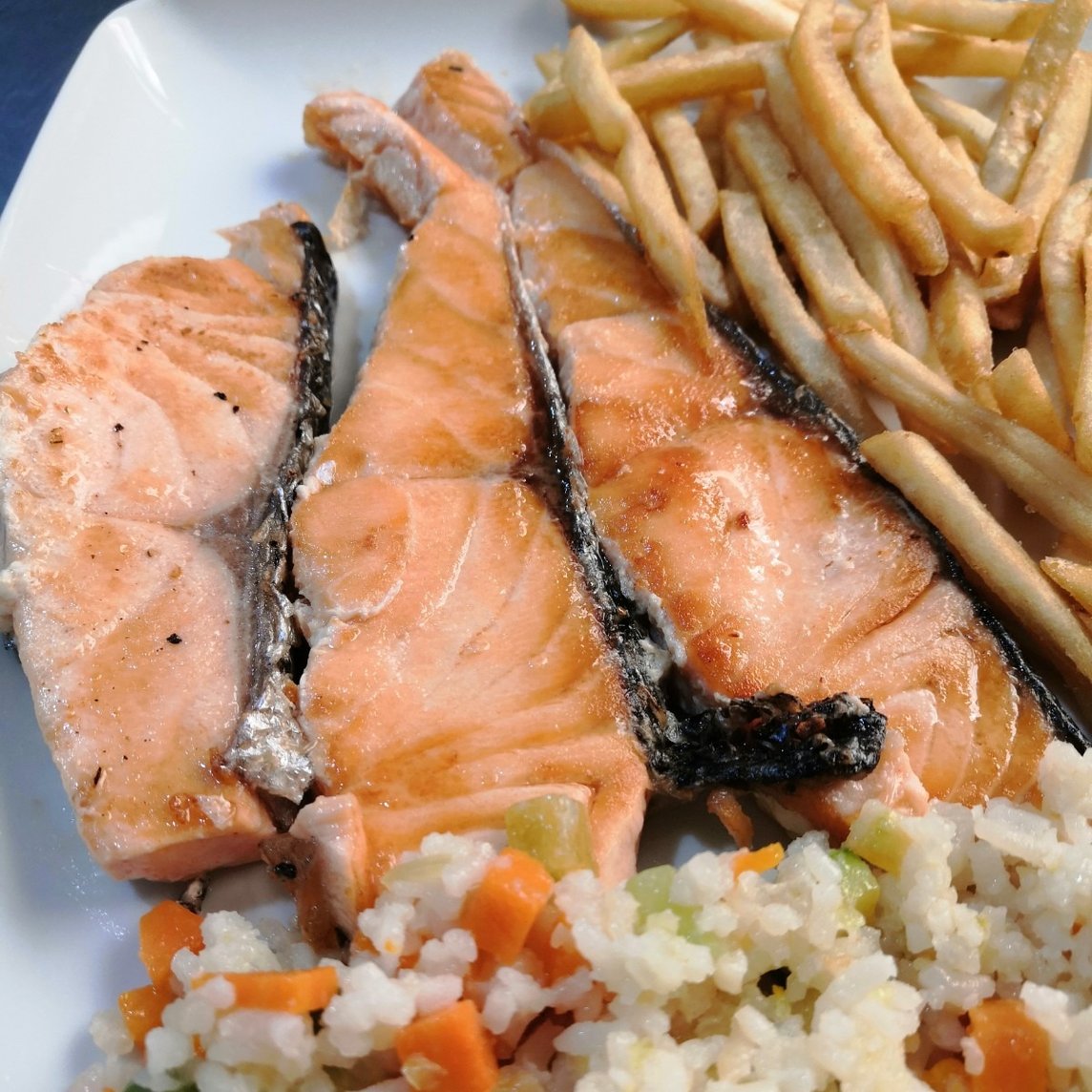Salmón a la Plancha