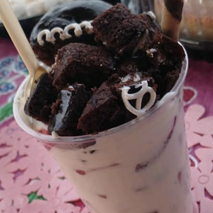 Fresas con Crema con Choco Roles