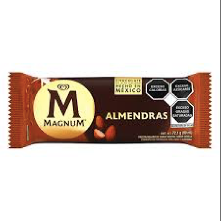 Paleta Helada Mini Magnum Almendra 44.8g