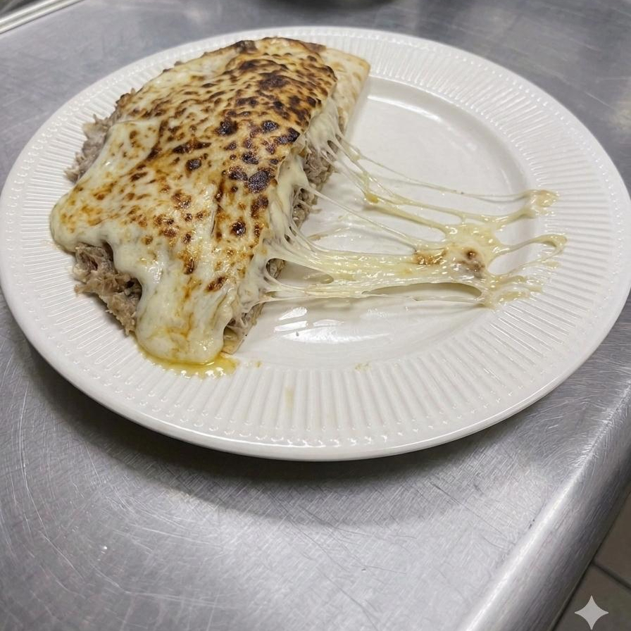 MEDIA GRINGA DE SUADERO CON QUESO ASADERO