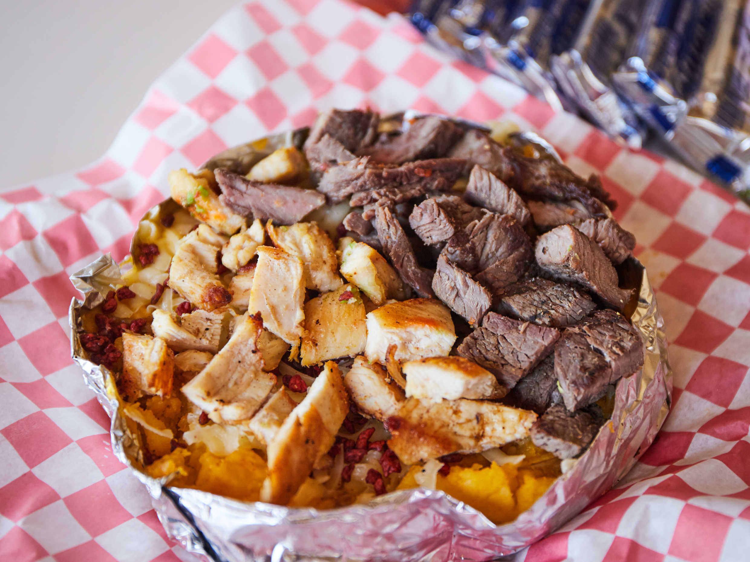 Papas con Champiñones