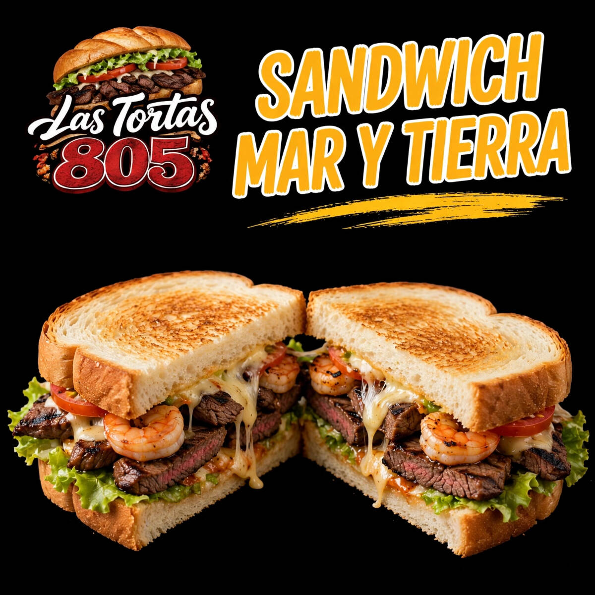 Sándwich de Mar y Tierra