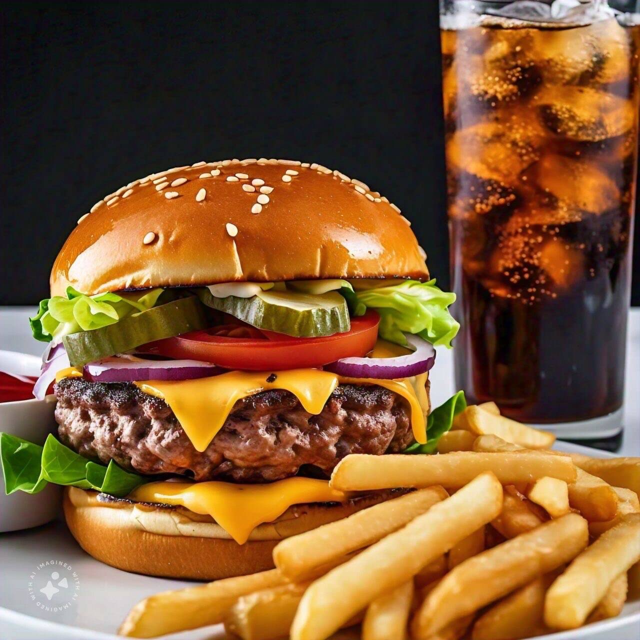 COMBO HAMBURGUESA DE SIRLOIN, PAPAS Y REFRESCO