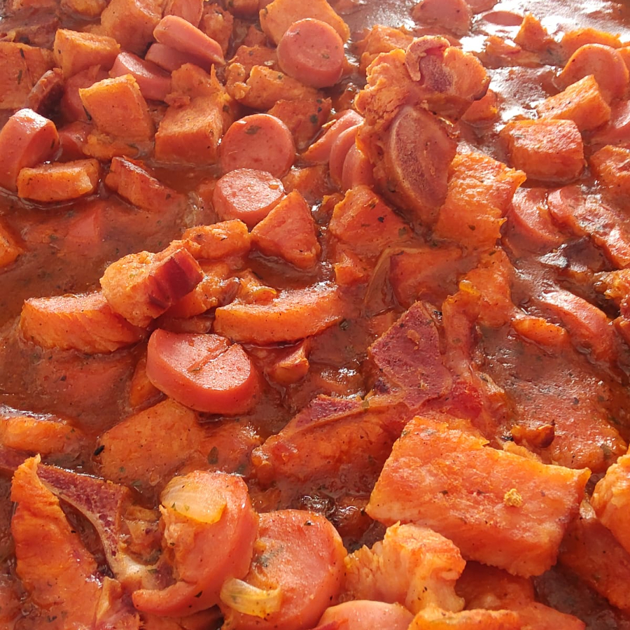 Chuleta Ahumada con Chipotle