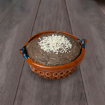 Frijoles negros refritos  1/2 kg