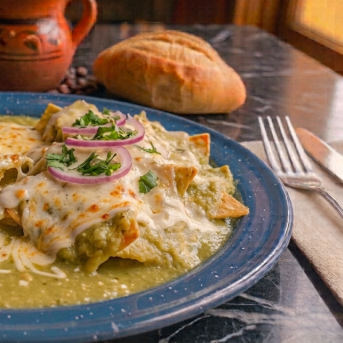 Chilaquiles Suizos