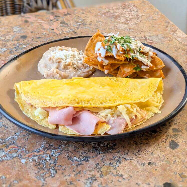 Omelet Jamón y Queso