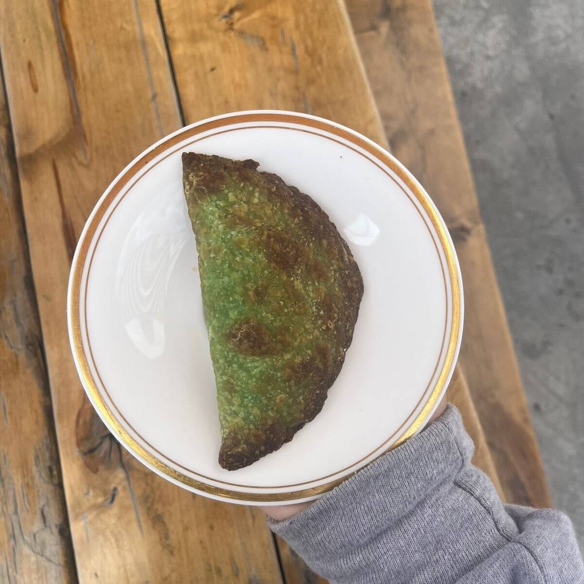empanada matcha