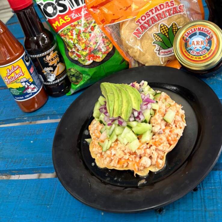 Tostada de Pescado