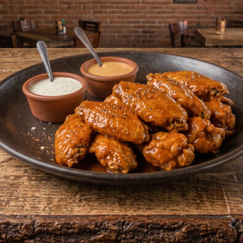 Promo 8: 28 Alitas más Papas