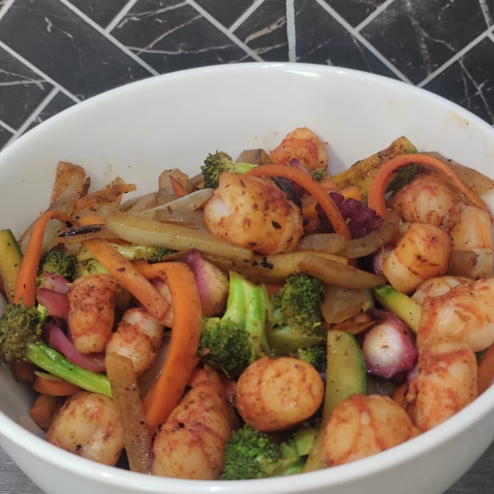Teriyaki de Pulpo