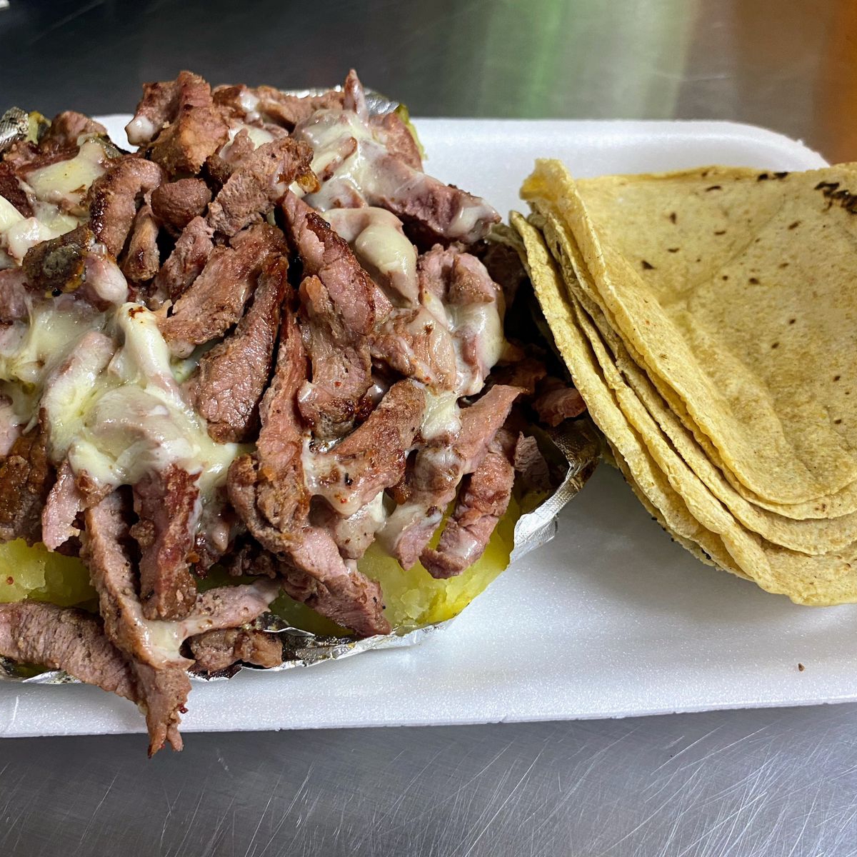 Papa Arrachera