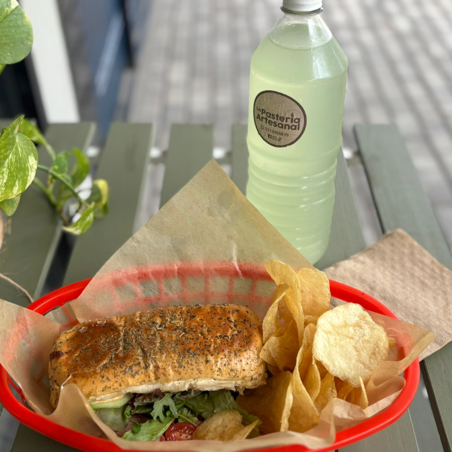 Panini de Jamón de Pavo