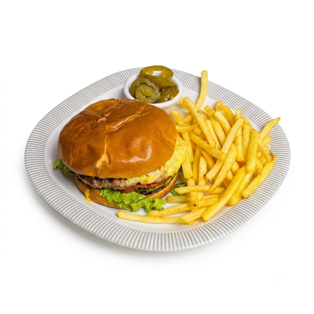 Hamburguesa Sencilla de Res