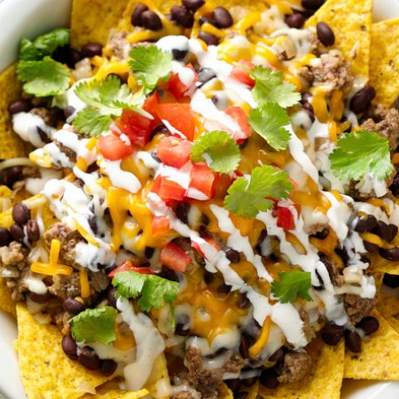 Dorinachos con Bistec