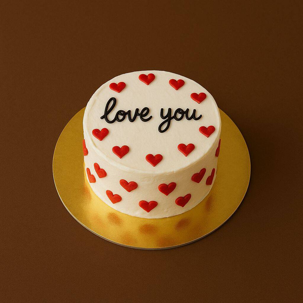 Mini Cake I Love You